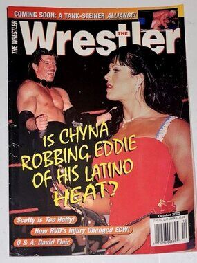 The Wrestler Magazine October 2000 Chyna, Guerrero, Steiner